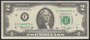 Old Money - 1976 $2.00 Legal Tender