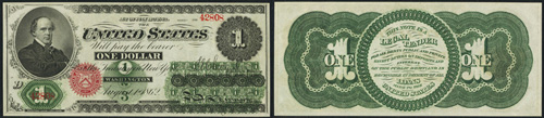 1862 One Dollar Bill Legal Tender Note