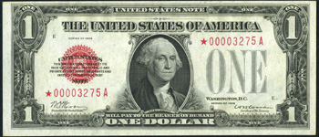 Series 1928 $1.00 Legal Tender Star Note